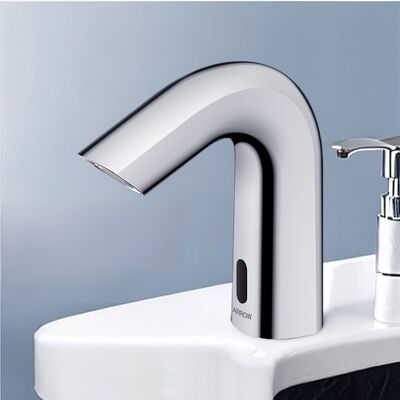 ARROW Smart Sensor Basin Faucet with Brass Material Chrome Finish Single Hole Mount Modern Design