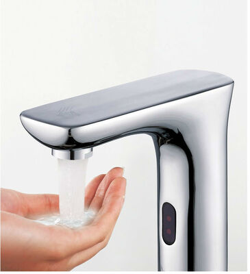 ARROW Brand Brass Body Touchless Sensor Faucet with Infrared Sensor and 5 Year Warranty for Public Spaces