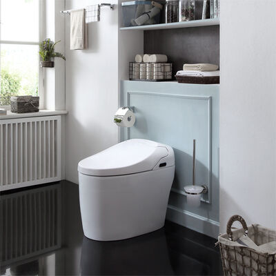 ARROW Electric Smart Toilet with Heated Seat, Siphon Jet Flushing and Self-cleaning Glazed Ceramic