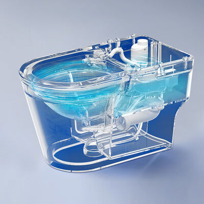 ARROW High-end Smart Toilet with Heated Seat, Remote Control, and Siphon Flushing - One Piece Intelligent Toilet