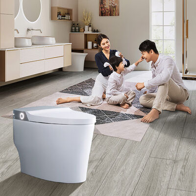 ARROW High-end Smart Toilet with Heated Seat, Remote Control, and Siphon Flushing - One Piece Intelligent Toilet