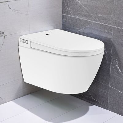 ARROW One Piece Wall-Mounted Smart Toilet with P-Trap and Intelligent Bidet Features