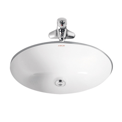 ARROW AP449 Lavatory Small Undercounter Basin No Faucet No Drainer