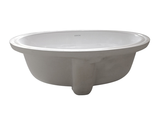 Porcelain Bathroom Basin Modern Under Counter 522x361x231mm