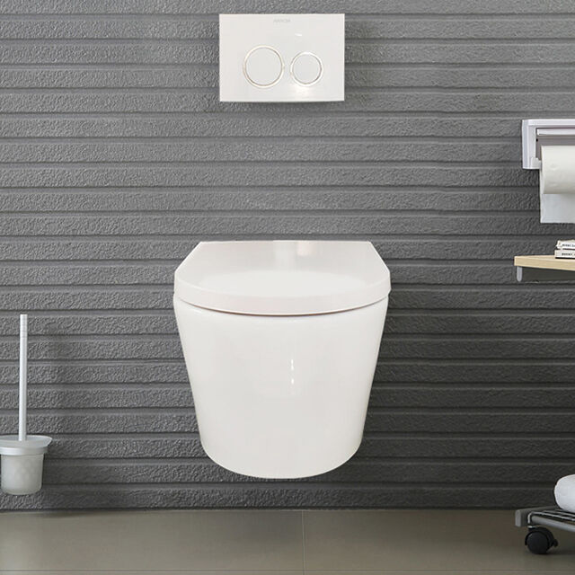 ARROW Water Saving Smart Wall Hung Toilet with Gravity Flushing and Concealed Tank